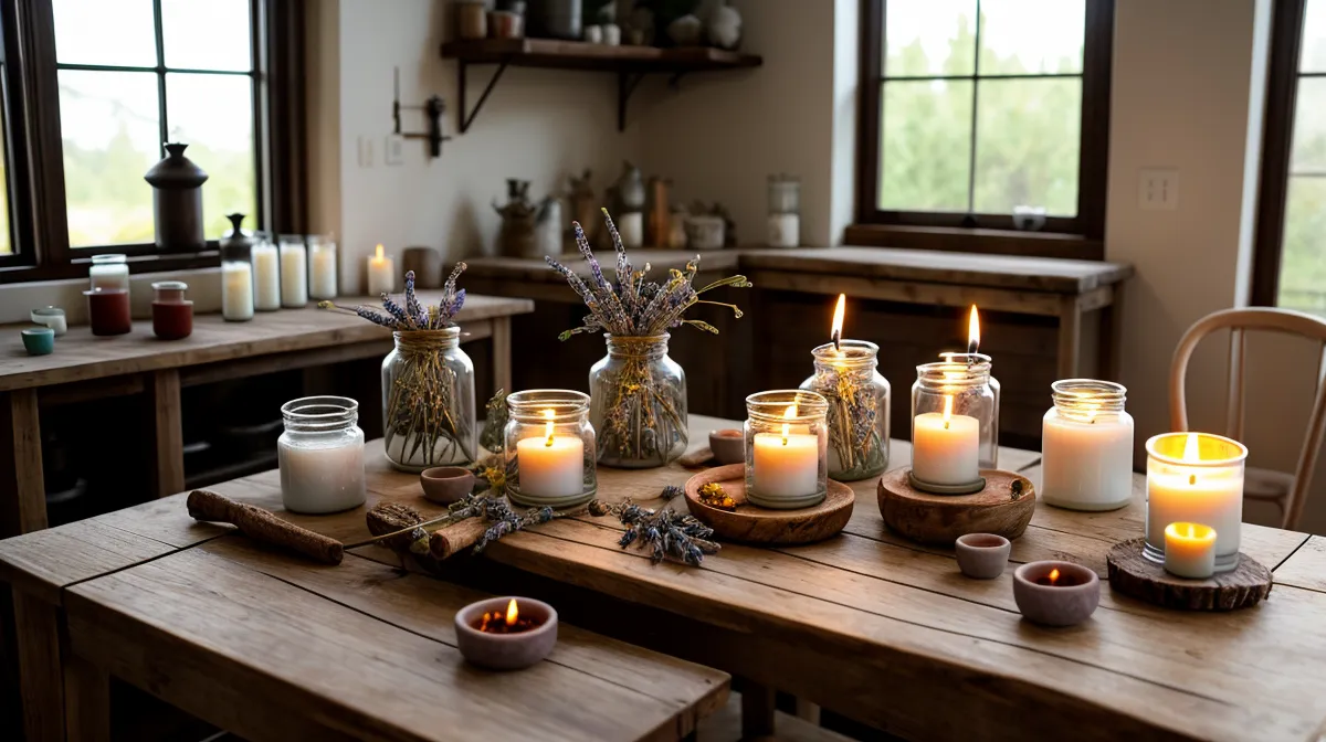 Lo que aprendí al calcular el precio de mis velas artesanales