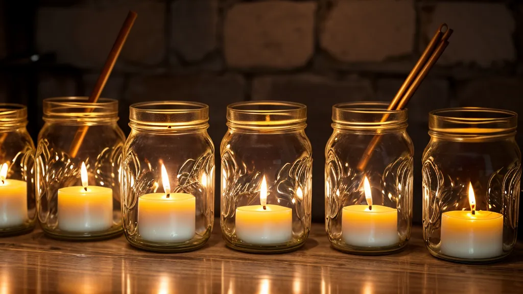 Prueba de quemado de velas para verificar el diámetro del pabilo