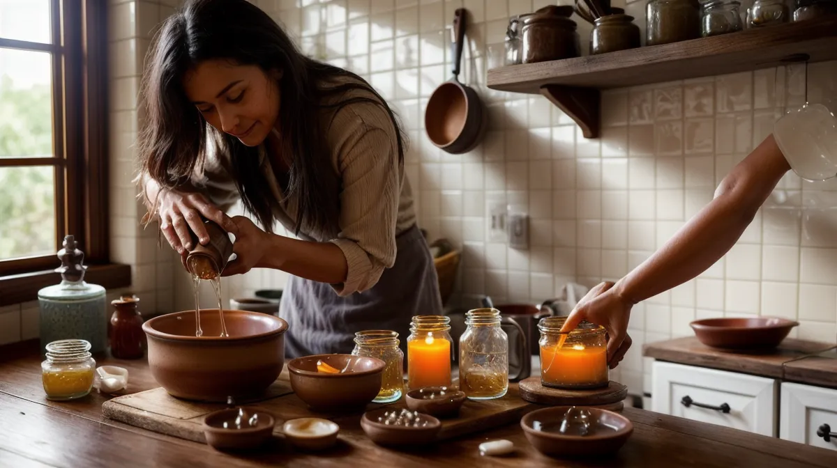 Mejores aditivos para velas de soja: ácido esteárico y parafina para mejorar aroma y dureza